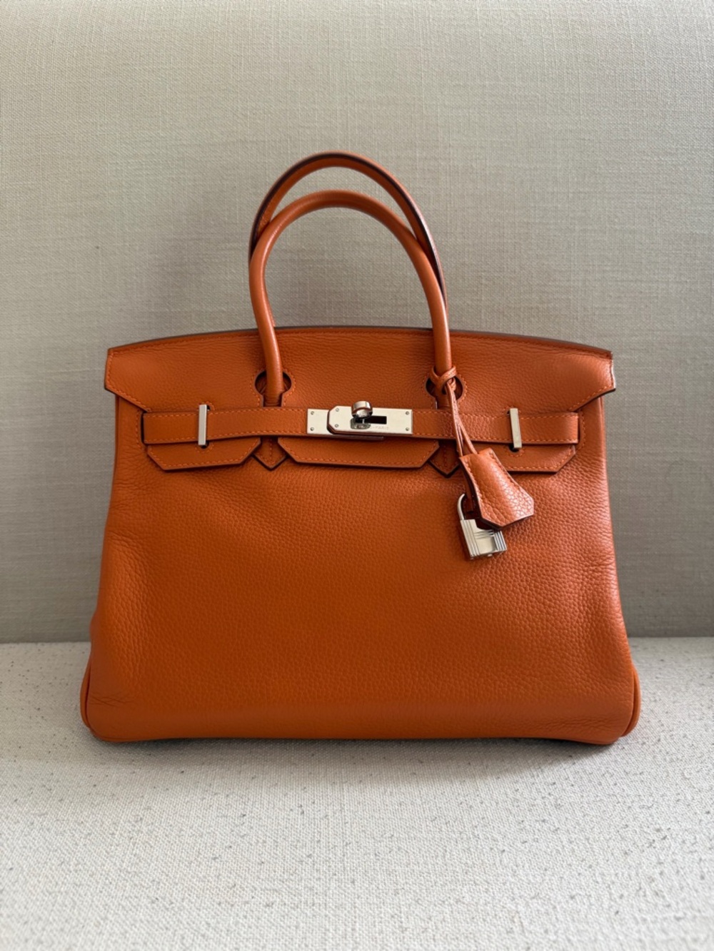 Hermes Birkin 30 Togo in Orange